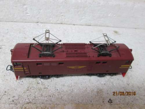 HO SCALE : LIMA SAR 5E BROWN ELECTRIC LOCOMOTIVE - LOT 551W