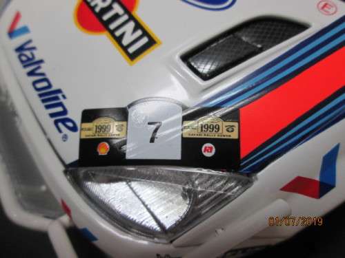 REDUCED TO CLEAR - 1:18 SCALE AUTOART FORD FOCUS WRC (McRAE 1999 SAFARI RALLY) BOXED - LOT 595W