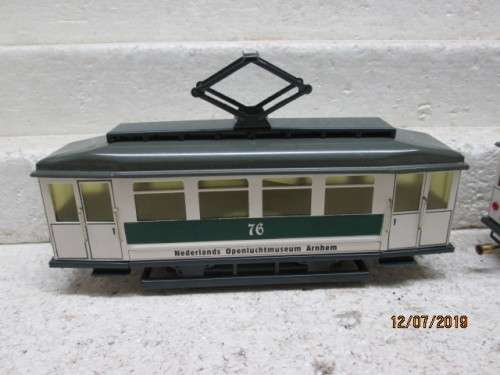 REDUCED TO CLEAR : O SCALE : LEHNHARDT BLECHBAHN SPUR O TRAIN SET (BOXED) - LOT 841W