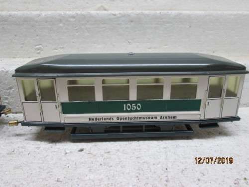 REDUCED TO CLEAR : O SCALE : LEHNHARDT BLECHBAHN SPUR O TRAIN SET (BOXED) - LOT 841W