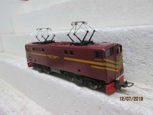 HO SCALE : LIMA SAR 5E BROWN ELECTRIC LOCOMOTIVE - LOT 845W
