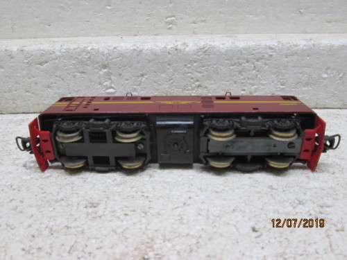 HO SCALE : LIMA SAR 5E BROWN ELECTRIC LOCOMOTIVE - LOT 845W