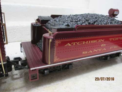G SCALE : BACHMANN 4-6-0 STEAM LOCOMOTIVE - LOT 938W
