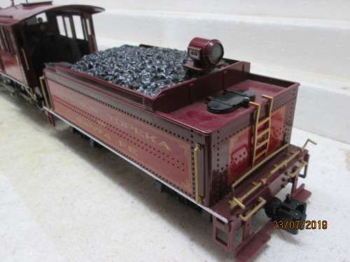 G SCALE : BACHMANN 4-6-0 STEAM LOCOMOTIVE - LOT 938W