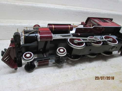 G SCALE : BACHMANN 4-6-0 STEAM LOCOMOTIVE - LOT 938W