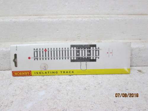 HO/OO SCALE : HORNBY ISOLATING TRACK R618 (BOXED) - LOT 148X