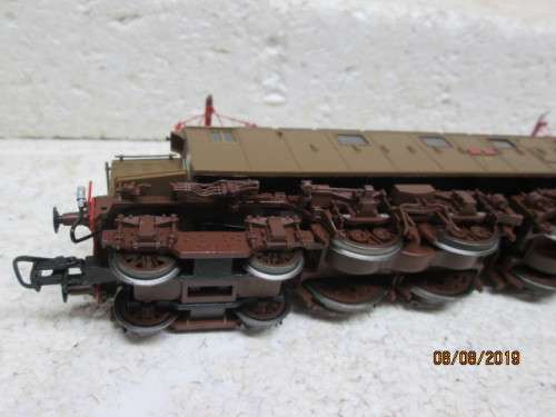 HO SCALE : RIVAROSSI : E428.113 ELECTRIC FS LOCOMOTIVE (BOXED) - LOT 153X