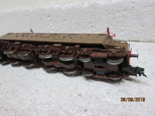 HO SCALE : RIVAROSSI : E428.113 ELECTRIC FS LOCOMOTIVE (BOXED) - LOT 153X