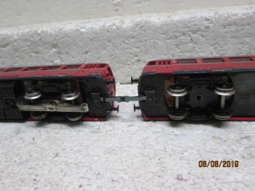 REDUCED TO CLEAR : HO SCALE : MARKLIN : RAIL BUS LOCOMOTIVE SET (BOXED) - LOT 155X