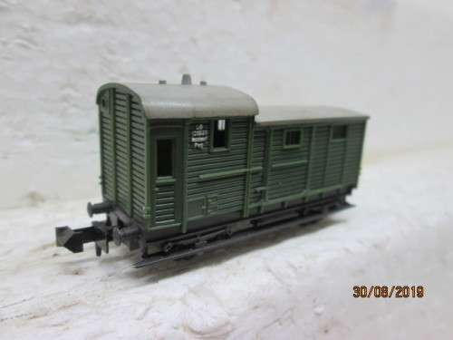N SCALE : TRIX GUARD VAN - LOT 493X