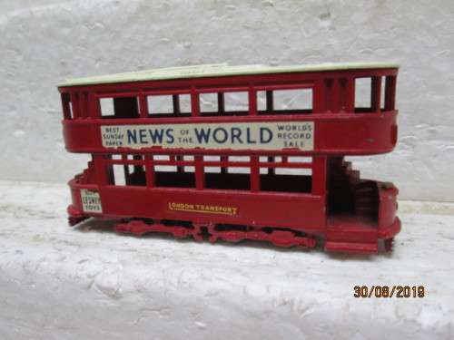 REDUCED TO CLEAR - LESNEY : No 3 TRAM BUS - LOT 536X