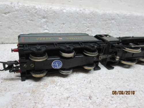 HO SCALE : LIMA GREAT WESTERN 4-6-0 STEAM LOCOMOTIVE -  LOT 634X
