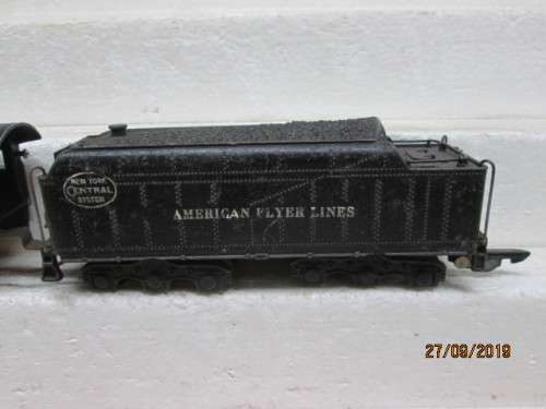 S SCALE : AMERICAN FLYER STEAM LOCOMOTIVE - LOT 781X