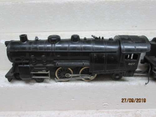 S SCALE : AMERICAN FLYER 4-4-2 STEAM LOCOMOTIVE - LOT 782X