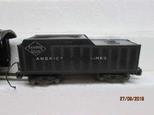 S SCALE : AMERICAN FLYER 4-4-2 STEAM LOCOMOTIVE - LOT 782X
