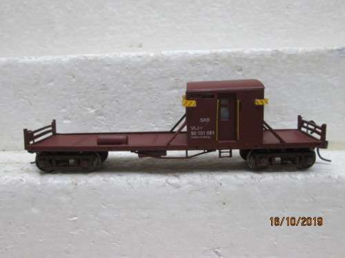 HO SCALE : SARM SAR VLJ SHUNTERS WAGON (BOXED) - LOT 961X