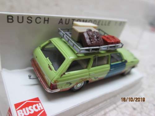 HO SCALE : BUSCH MERCEDES BENZ / FACELIFT (BOXED) - LOT 31Y