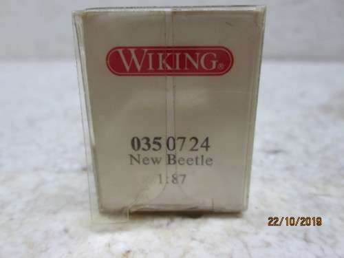 HO SCALE : WIKING NEW BEETLE (BOXED) - LOT 48Y