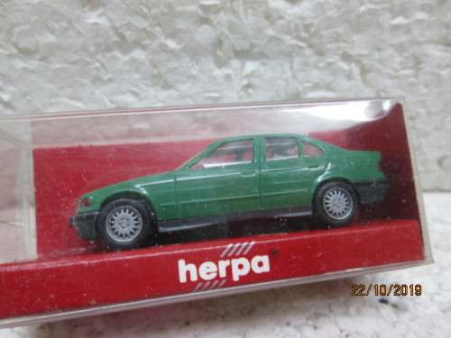 HO SCALE : HERPA BMW 3 SERIES (BOXED) - LOT 65Y