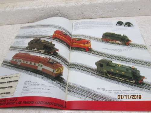 HO SCALE : LIMA INTRODUCTION TO MODEL TRAINS 1983/84 (COPY) - LOT 244Y