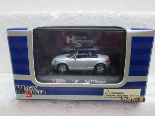 HO SCALE : HIGHSPEED AUDII TT ROADSTER (BOXED) - LOT 325Y