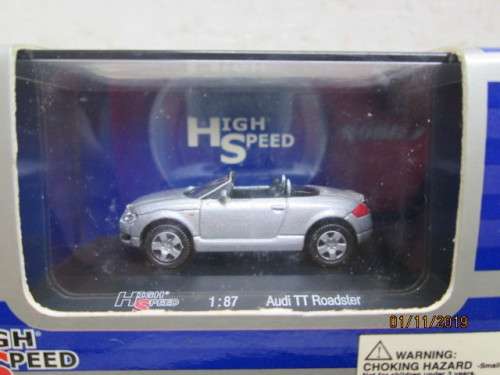 HO SCALE : HIGHSPEED AUDII TT ROADSTER (BOXED) - LOT 325Y