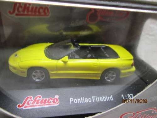 HO SCALE : SCHUCO PONTIAC FIREBIRD (BOXED) - LOT 331Y