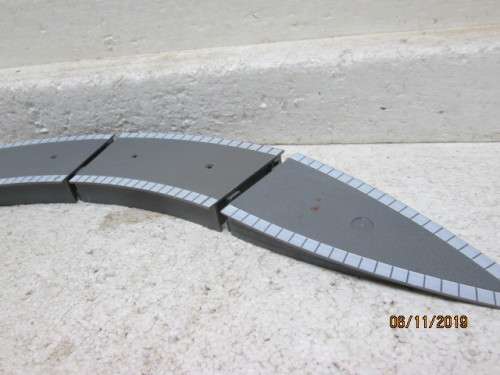 HO SCALE : HORNBY PLATFORM PIECES x4 - LOT 410Y