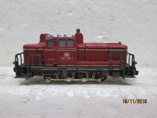 N SCALE : RIVAROSSI DB DIESEL LOCOMOTIVE  (BOXED) - LOT 507Y