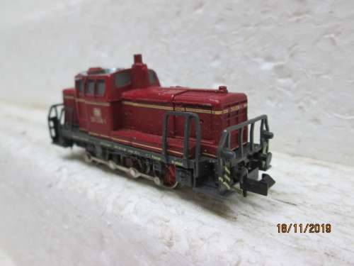 N SCALE : RIVAROSSI DB DIESEL LOCOMOTIVE  (BOXED) - LOT 507Y
