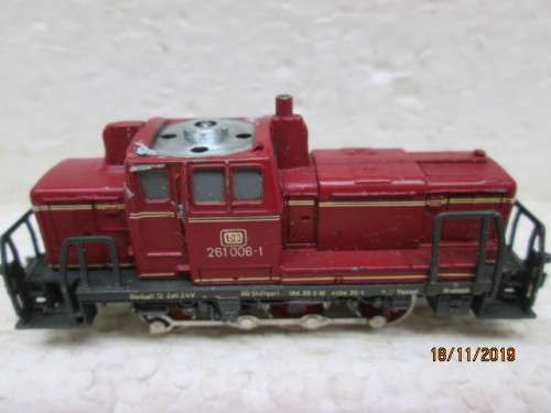 N SCALE : RIVAROSSI DB DIESEL LOCOMOTIVE  (BOXED) - LOT 507Y