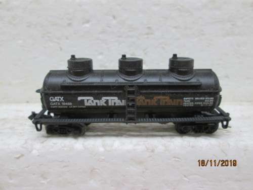 N SCALE : MODELPOWER TRIPLE DOME TANKER / TANK TRAIN (BOXED) - LOT 510Y