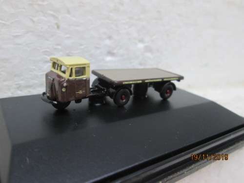 N SCALE : OXFORD OLD STYLE GWR TRUCK (BOXED) - LOT 520Y