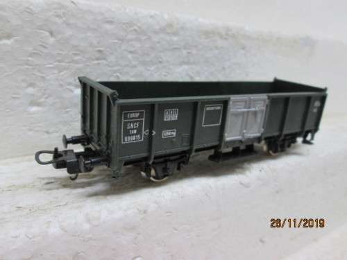 HO SCALE : LIMA SNCF OPEN GOODS WAGON (BOXED) - LOT 626Y