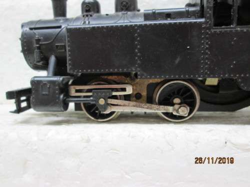 HO SCALE : LIMA 0-4-0 STEAM LOCOMOTIVE (BOXED) - LOT 653Y