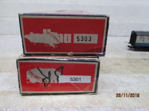 HO SCALE : LIMA BR COACHES x3 (BOXED) - LOT 679Y