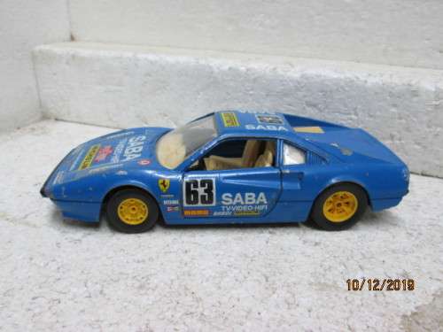 1:24 SCALE BBURAGO : RALLY FERRARI 308GTB - LOT 737Y