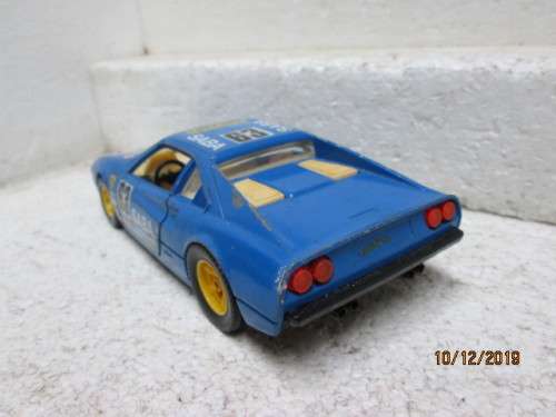 1:24 SCALE BBURAGO : RALLY FERRARI 308GTB - LOT 737Y