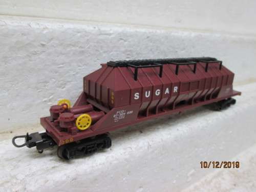 HO SCALE : LIMA SAR FCD SUGAR WAGON (BOXED) - LOT 741Y