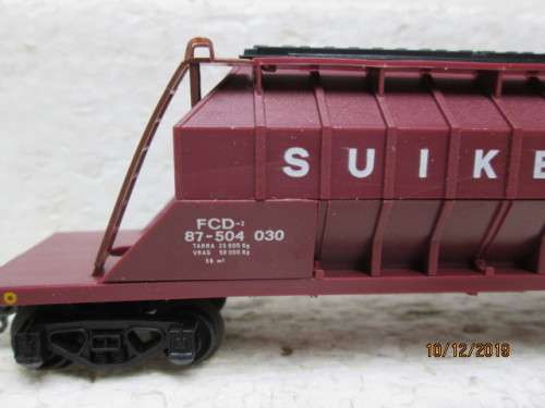 HO SCALE : LIMA SAR FCD SUGAR WAGON (BOXED) - LOT 742Y
