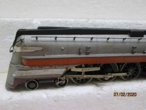 HO SCALE : KMT MODEL BRASS 4-6-4 STEAM LOCOMOTIVE (MADE IN JAPAN) - LOT 214z