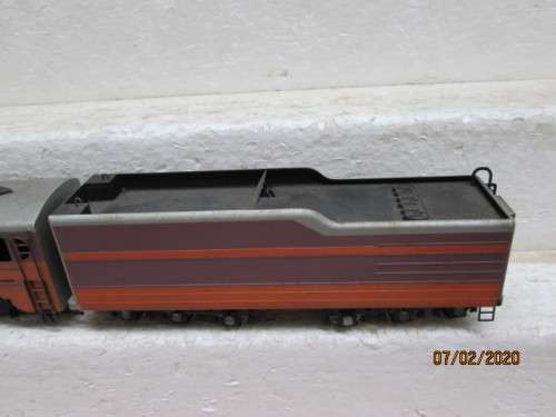 HO SCALE : KMT MODEL BRASS 4-6-4 STEAM LOCOMOTIVE (MADE IN JAPAN) - LOT 214z