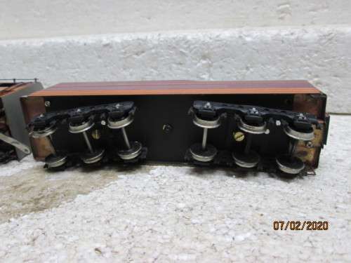 HO SCALE : KMT MODEL BRASS 4-6-4 STEAM LOCOMOTIVE (MADE IN JAPAN) - LOT 214z