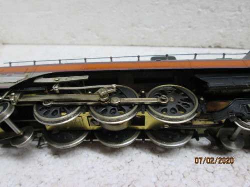 HO SCALE : KMT MODEL BRASS 4-6-4 STEAM LOCOMOTIVE (MADE IN JAPAN) - LOT 214z