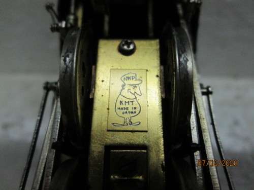 HO SCALE : KMT MODEL BRASS 4-6-4 STEAM LOCOMOTIVE (MADE IN JAPAN) - LOT 214z