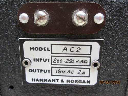 HO/OO SCALE : H AND M TRANSFORMER - LOT 216z
