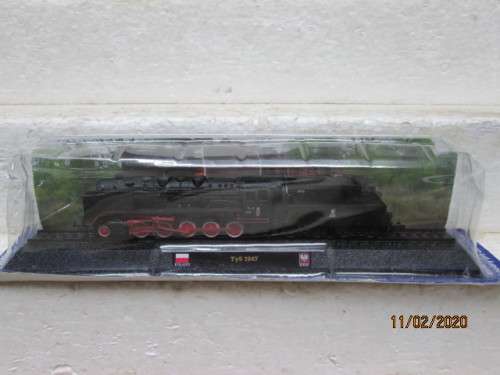 N SCALE : AMER COLLECTION TY5 1947 2-10-0 STEAM LOCOMOTIVE POLAND (STATIC LOCOMOTIVE) - LOT 299z