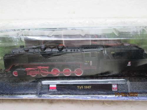 N SCALE : AMER COLLECTION TY5 1947 2-10-0 STEAM LOCOMOTIVE POLAND (STATIC LOCOMOTIVE) - LOT 299z