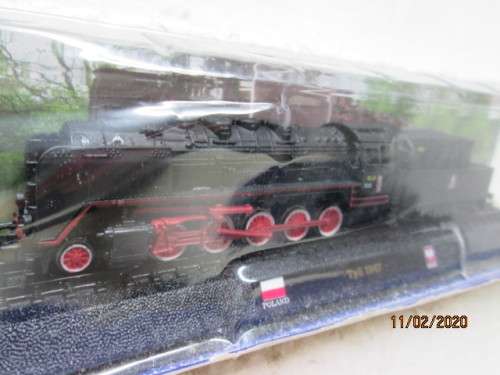 N SCALE : AMER COLLECTION TY5 1947 2-10-0 STEAM LOCOMOTIVE POLAND (STATIC LOCOMOTIVE) - LOT 299z