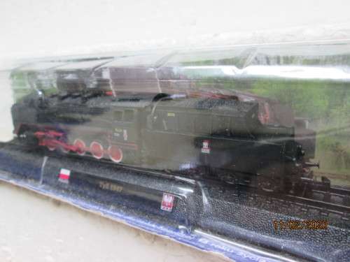 N SCALE : AMER COLLECTION TY5 1947 2-10-0 STEAM LOCOMOTIVE POLAND (STATIC LOCOMOTIVE) - LOT 299z